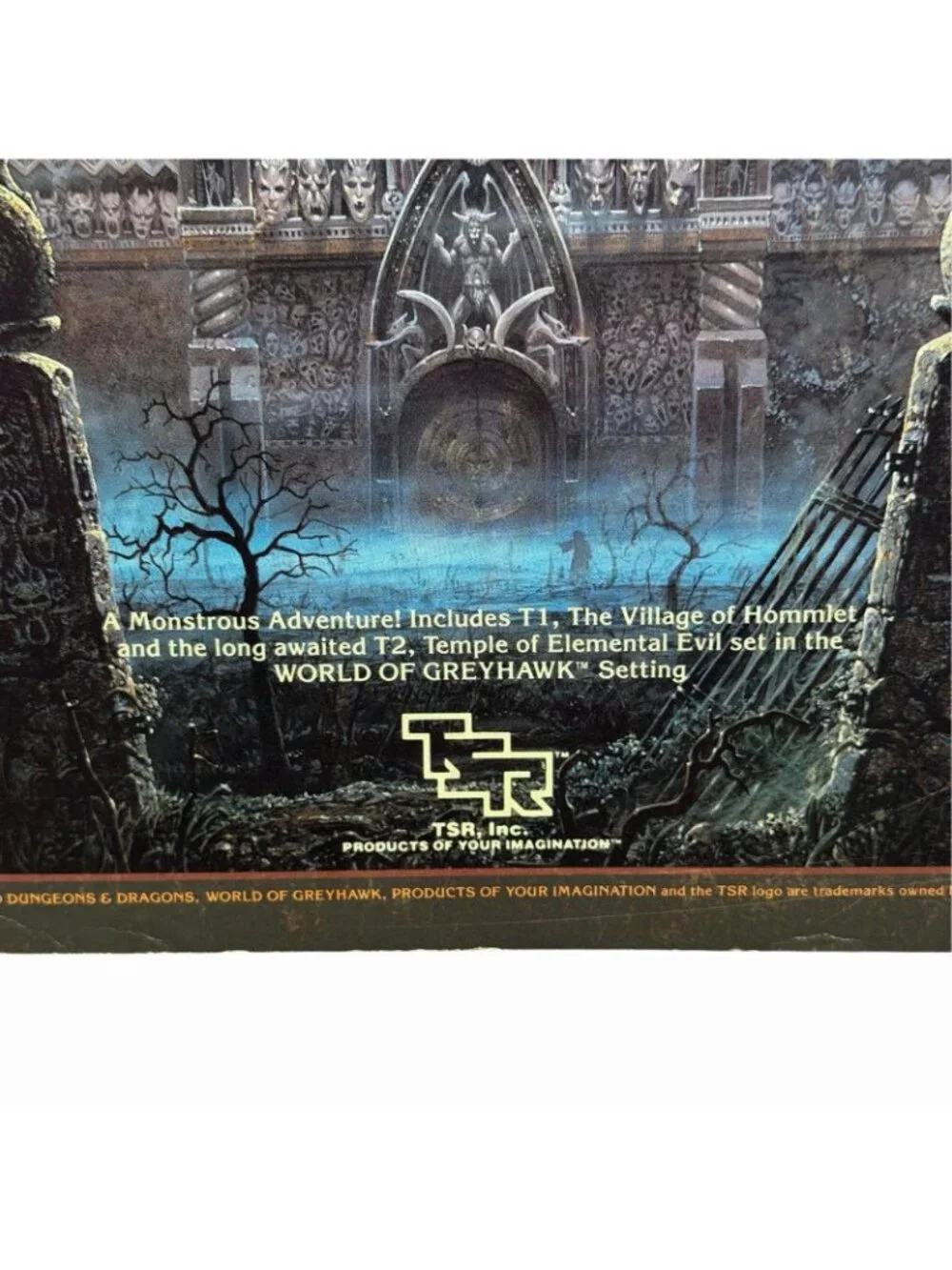 1985 The Temple Of Elemental Evil for AD&D Advanced Dungeons & Dragons